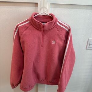 Adidas Primegreen Pink Fleece Jacket